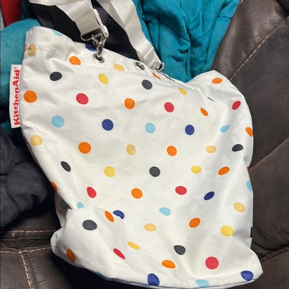 Kitchen aid Colorful Polka Dot Tote Bag - Picture 5 of 6
